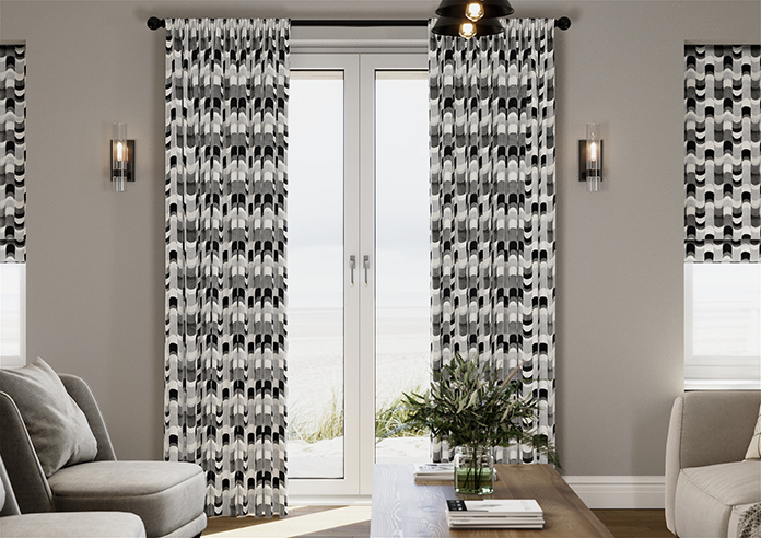 Castillo Velvet, Illusion - Made to Measure Curtain - Image 3